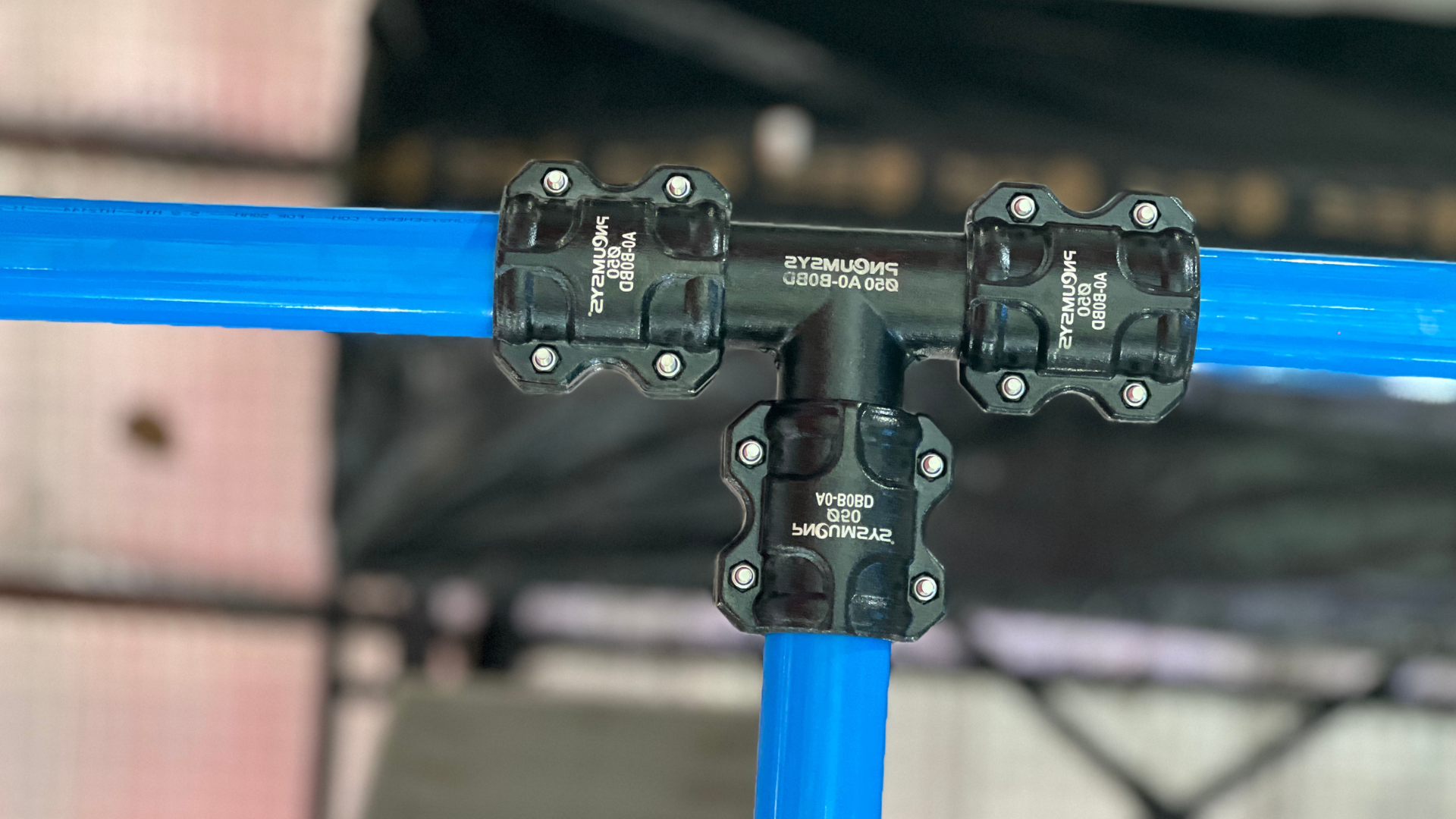 Compressed air piping