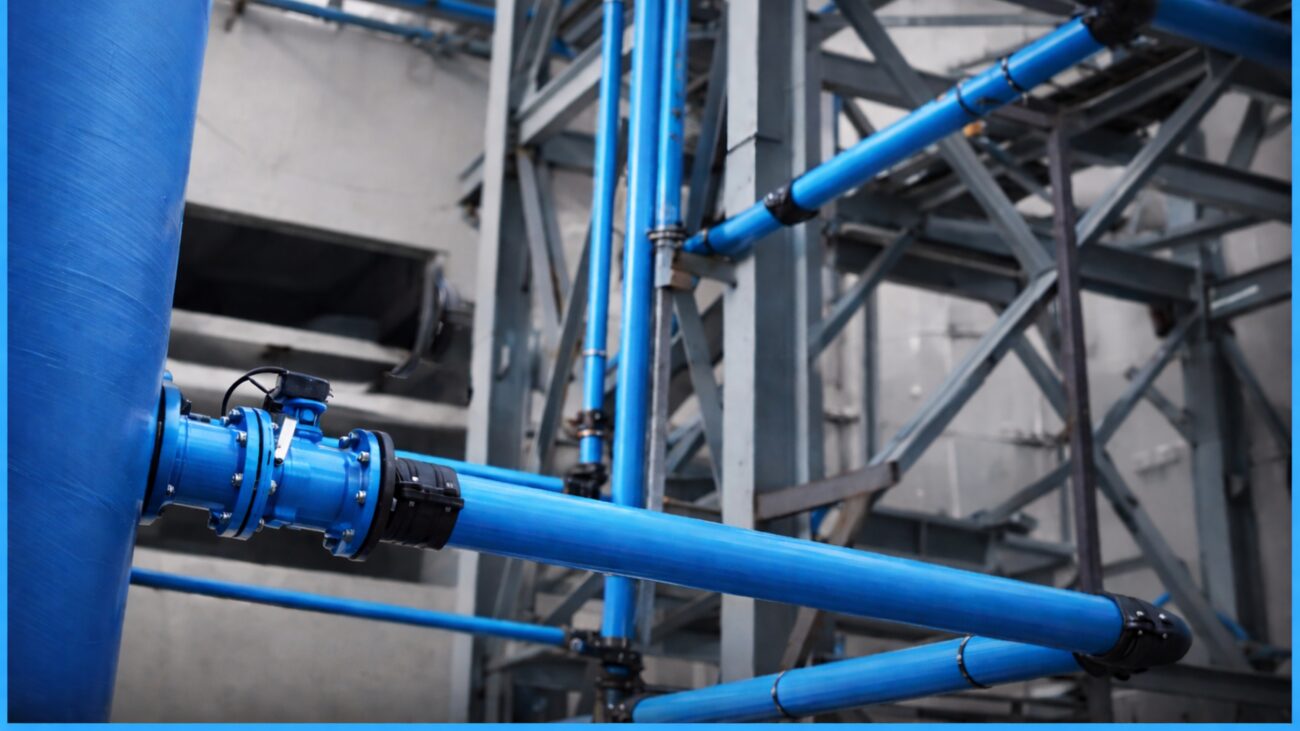 compressed air piping system installation in Delhi industrial setup